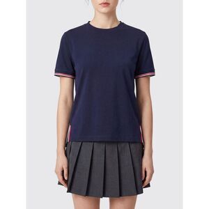 Thom Browne T-Shirt Woman Navy